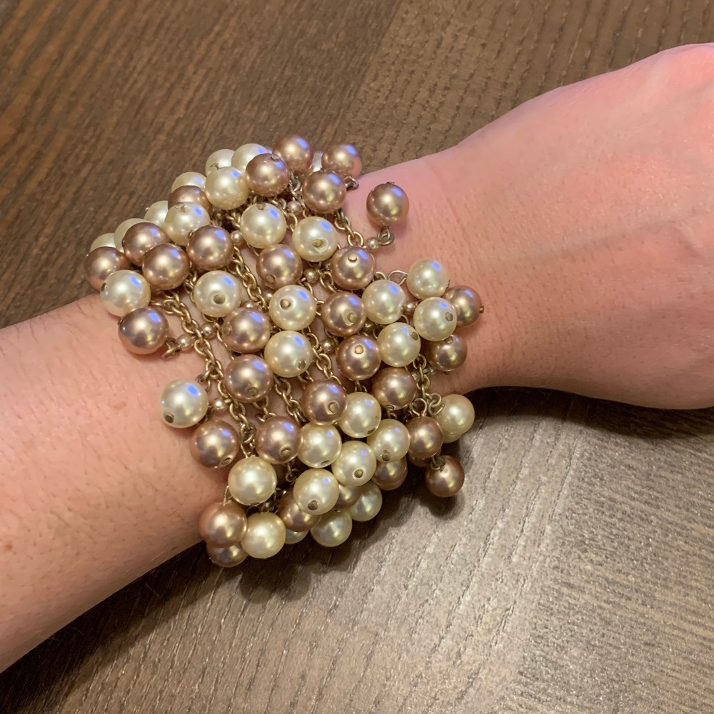 Stella & Dot Grace Pearl Bracelet